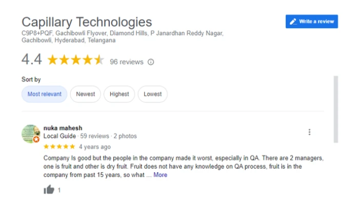 Capillary Technologies Client Reviews