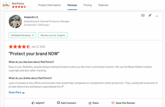 Red Points Solutions Client Reviews
