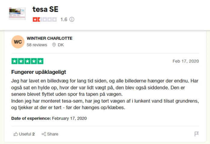 Tesa SE's Client Reviews