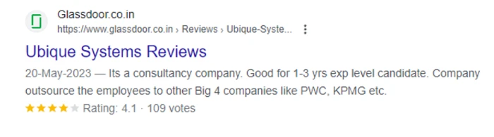 Ubique Systems Client Reviews